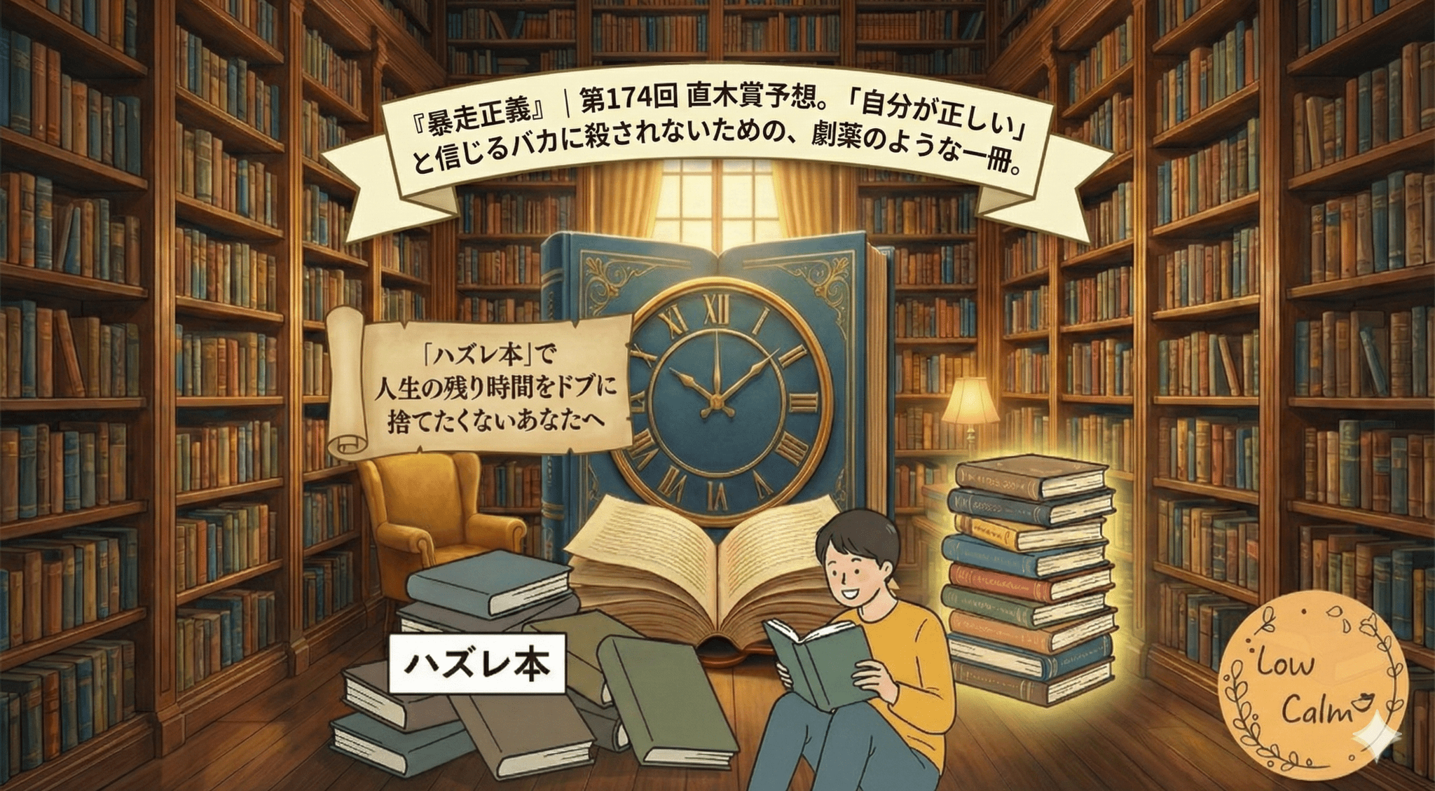 『暴走正義』｜第174回 直木賞予想。「自分が正しい」と信じるバカに殺されないための、劇薬のような一冊。