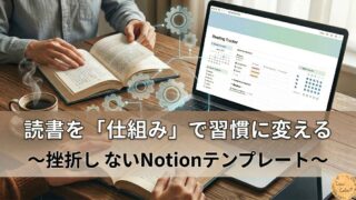 読書を「仕組み」で習慣に変える ~挫折しないNotionテンプレート~